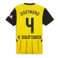 Borussia Dortmund Nico Schlotterbeck #4 Replica Home Shirt 2024-25 Short Sleeve